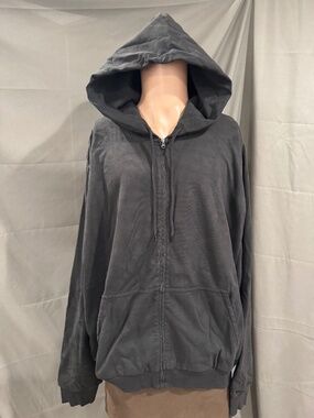 SOLD Yeezy x Gap Unreleased Zip Sweatshirt Hoodie Black Size XXL